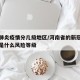 河南肺炎疫情分几级地区/河南省的新冠肺炎疫情是什么风险等级